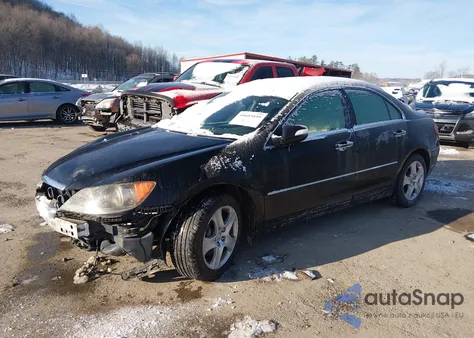 2006 Acura Rl 3.5 from USA, damaged, VIN JH4KB16536C003203